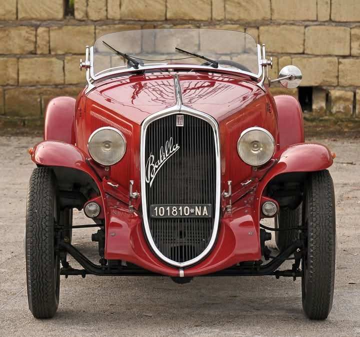 1938 Fiat 1500 Spider MM concept by Zagato