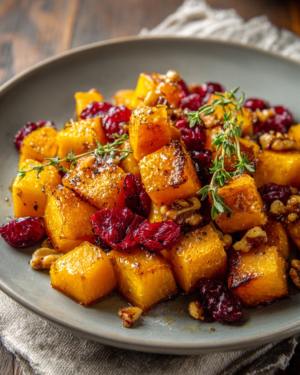 Timeless - 🍂 Maple-Roasted Butternut with Festive Cranberries & Walnuts ...