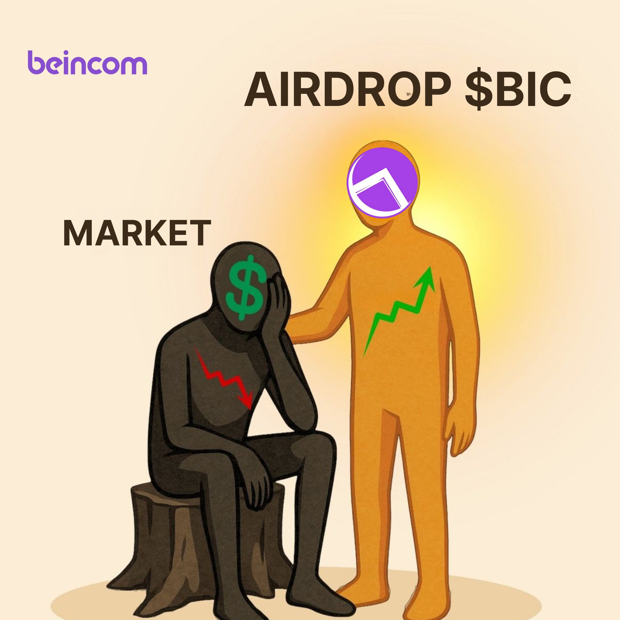 Beincom - 🔥 The market lifts you up one moment, then pulls you down the ...