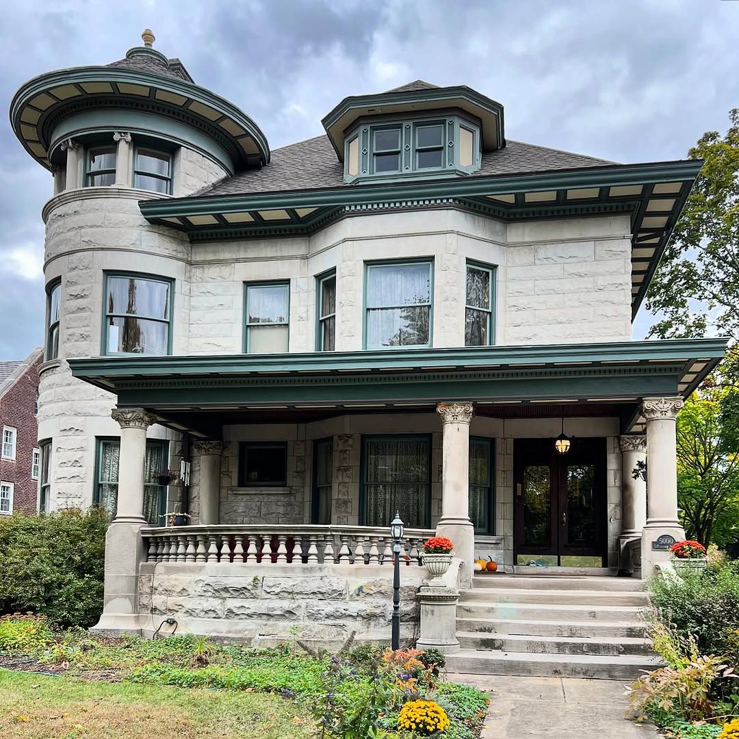Old - Happy Turret Tuesday - Circa 1893, JN Barker home is a stone ...