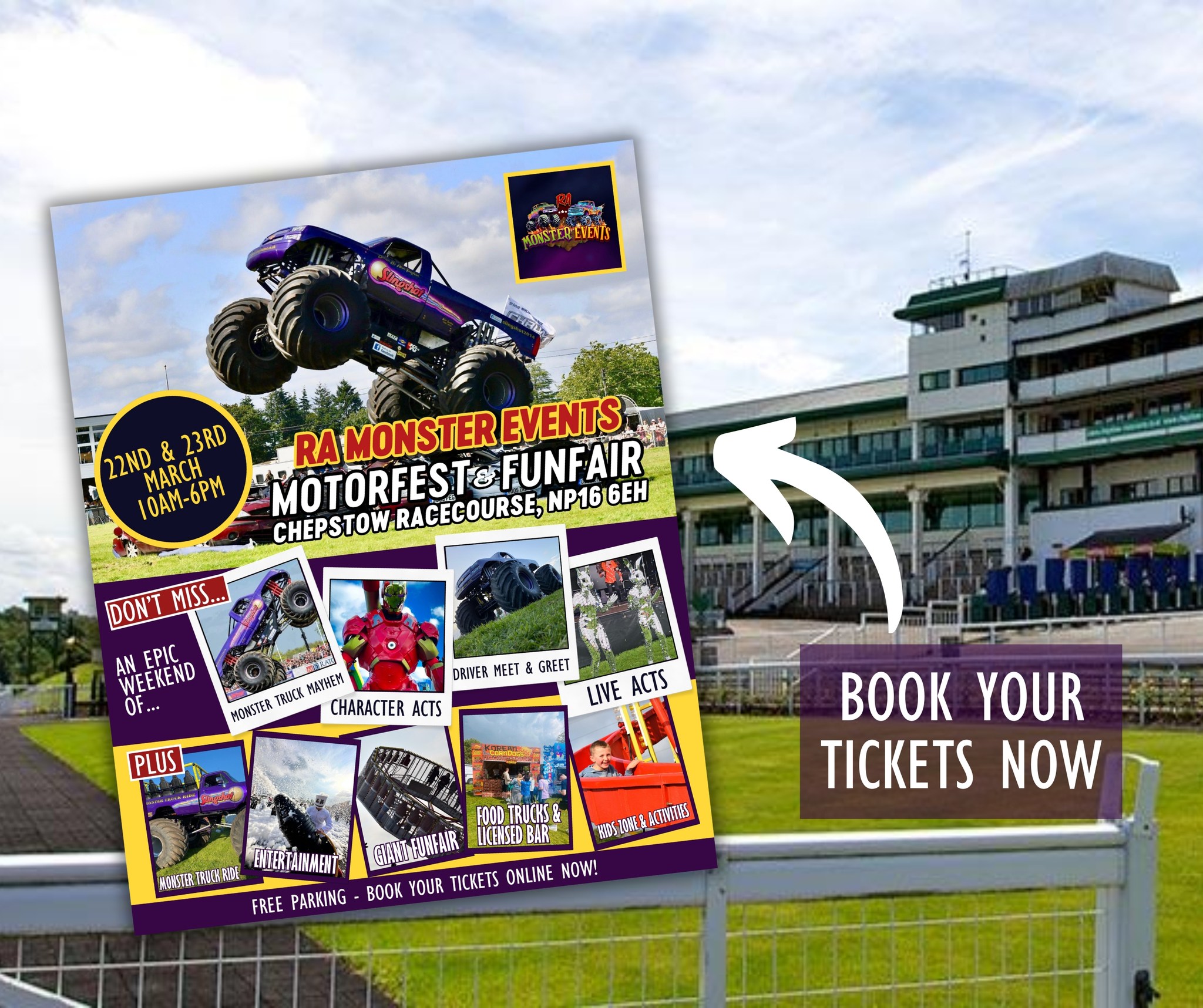 🚨 CHEPSTOW’S ULTIMATE FAMILY DAY OUT!... - RA Monster Events | Facebook