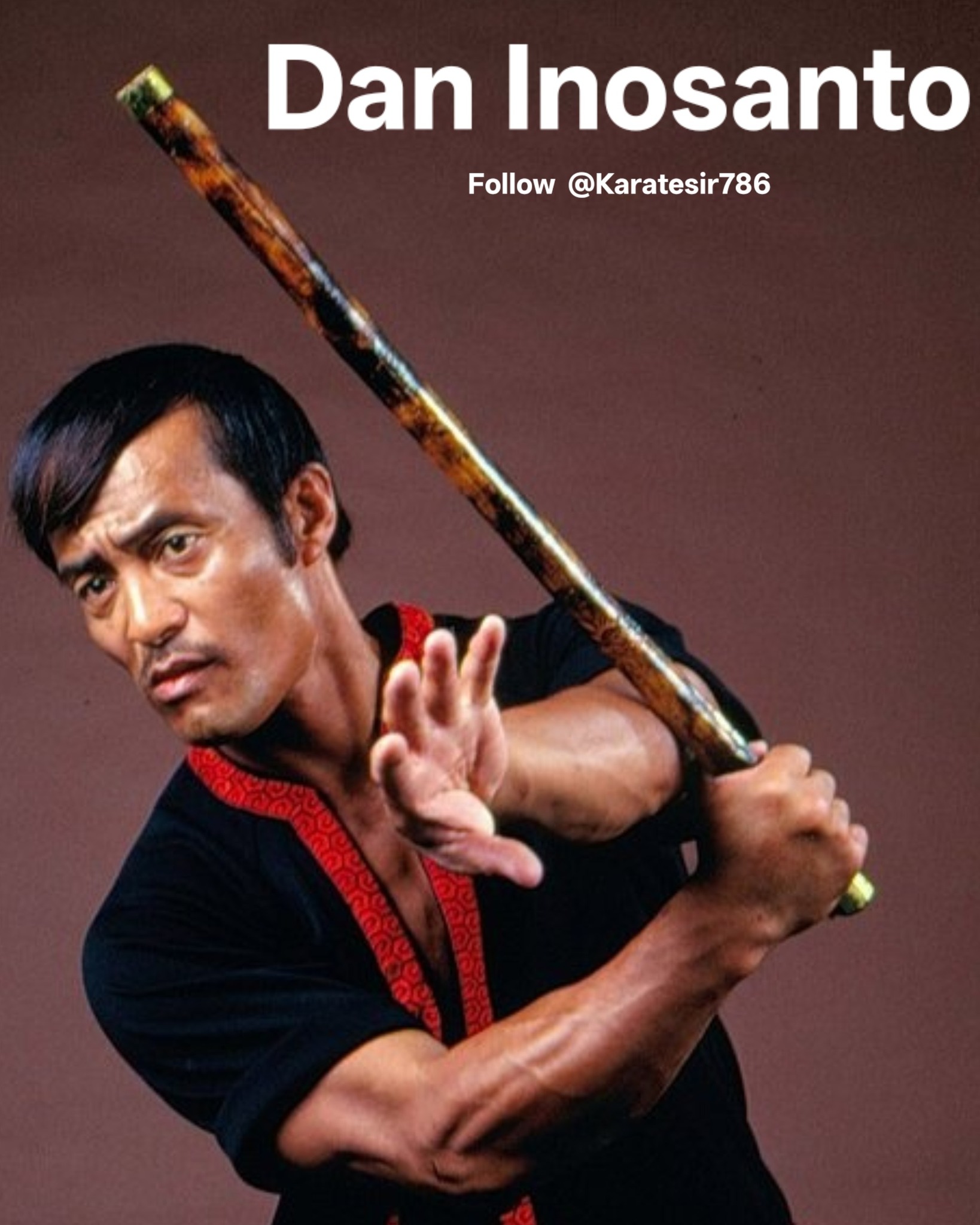 Sifu Dan Inosanto teaches integrating weapons motion into empty