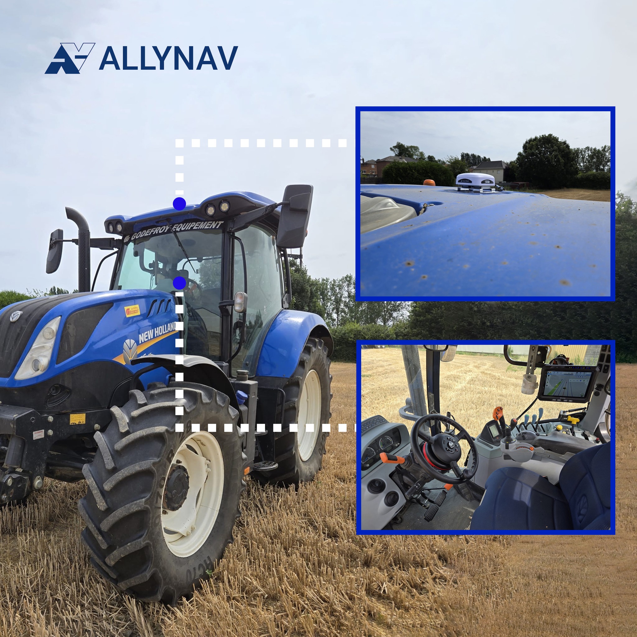 AllyNav - 🚜 Precision in Every Field — AllyNav in France! The #AllyNav ...
