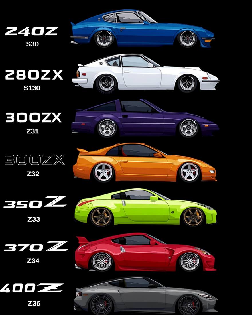 The Legendary Nissan Z 💨⚡