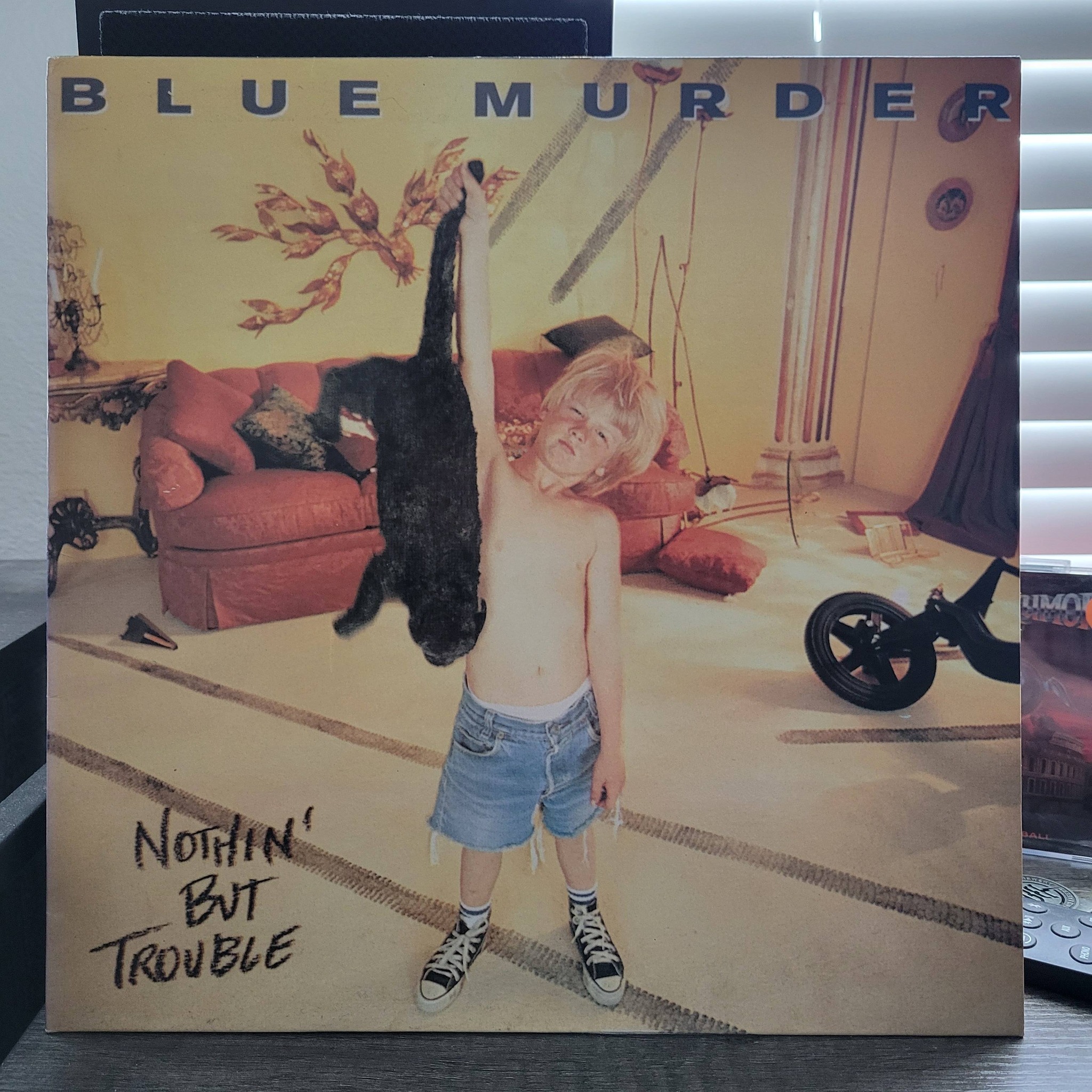 Blue Murder's Nothin But Trouble album on vinyl