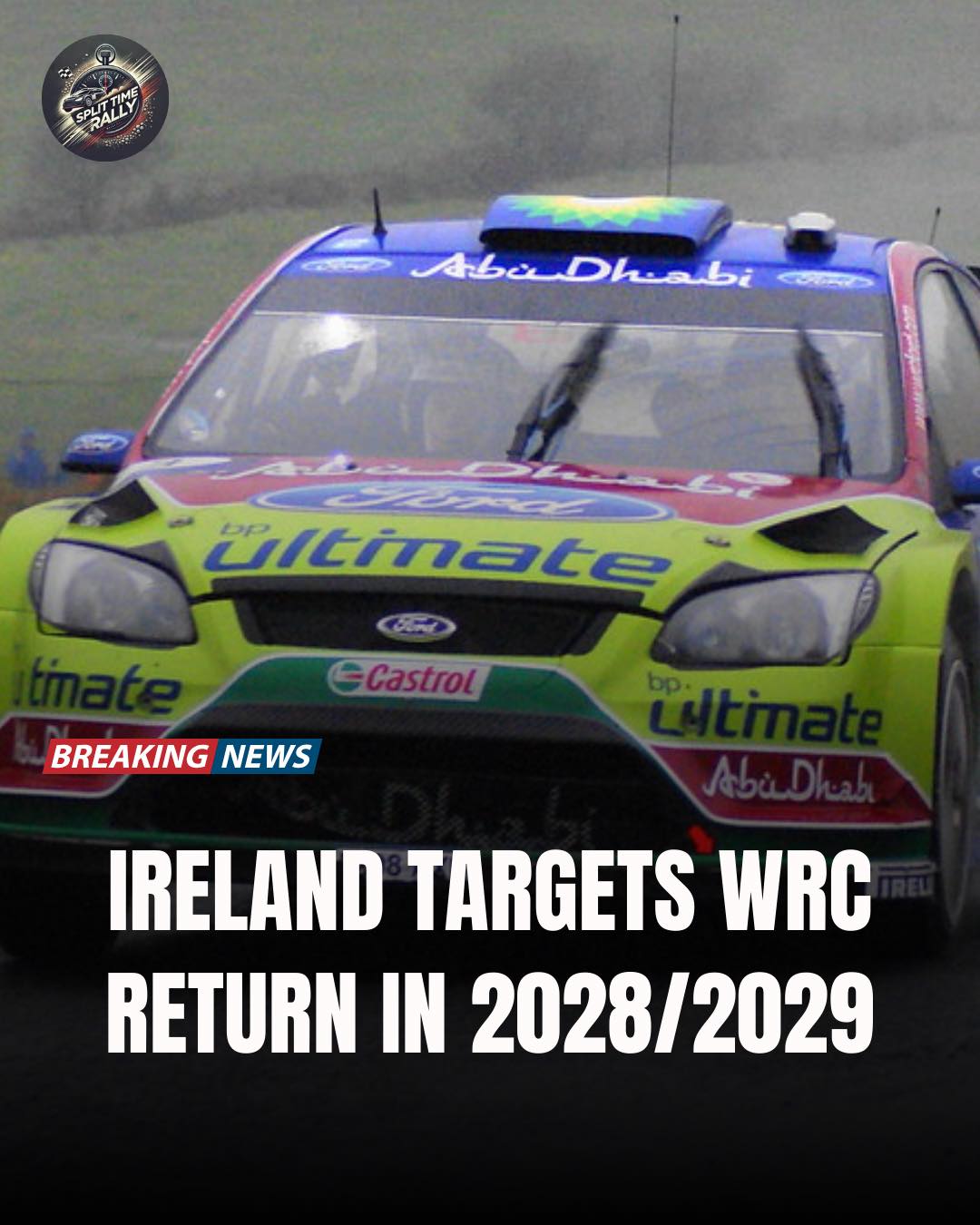 🚨 Motorsport Ireland is laying the... - Split Time Rally | Facebook