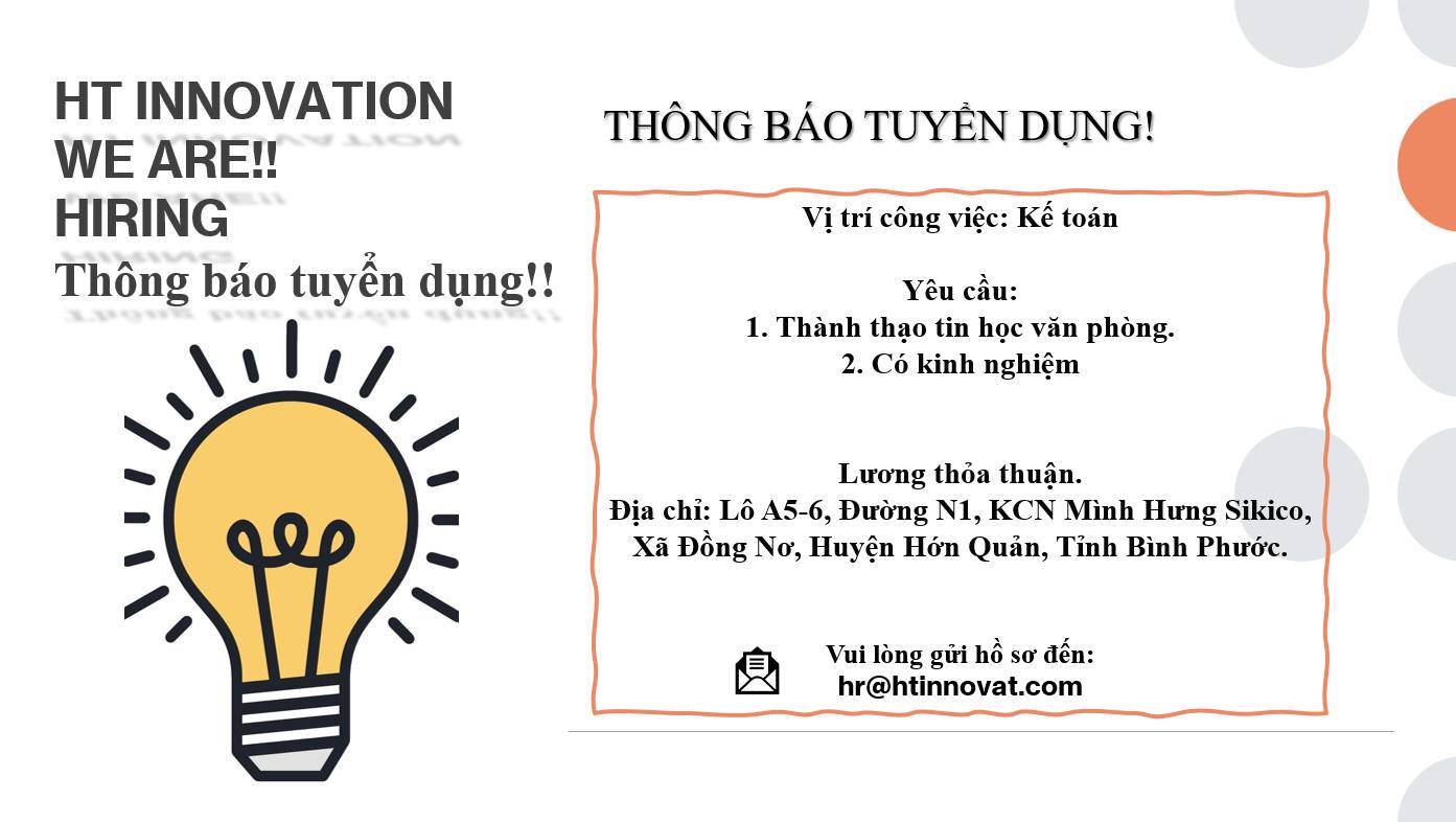 HT Innovation Co., Ltd | Binh Phuoc