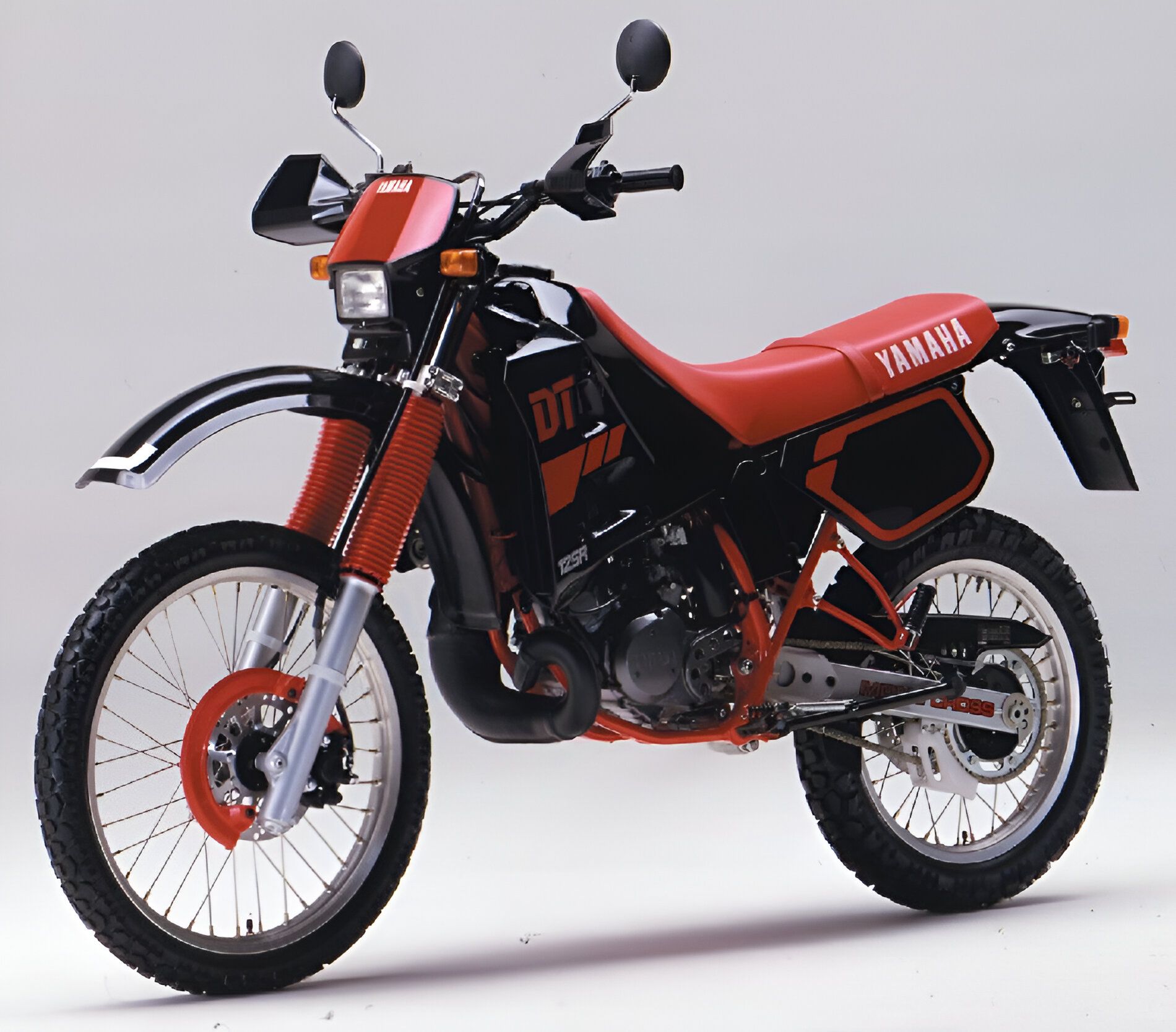 The 1994 Yamaha DT125R (model code 4CJ4) is a 2-stroke dual-sport 