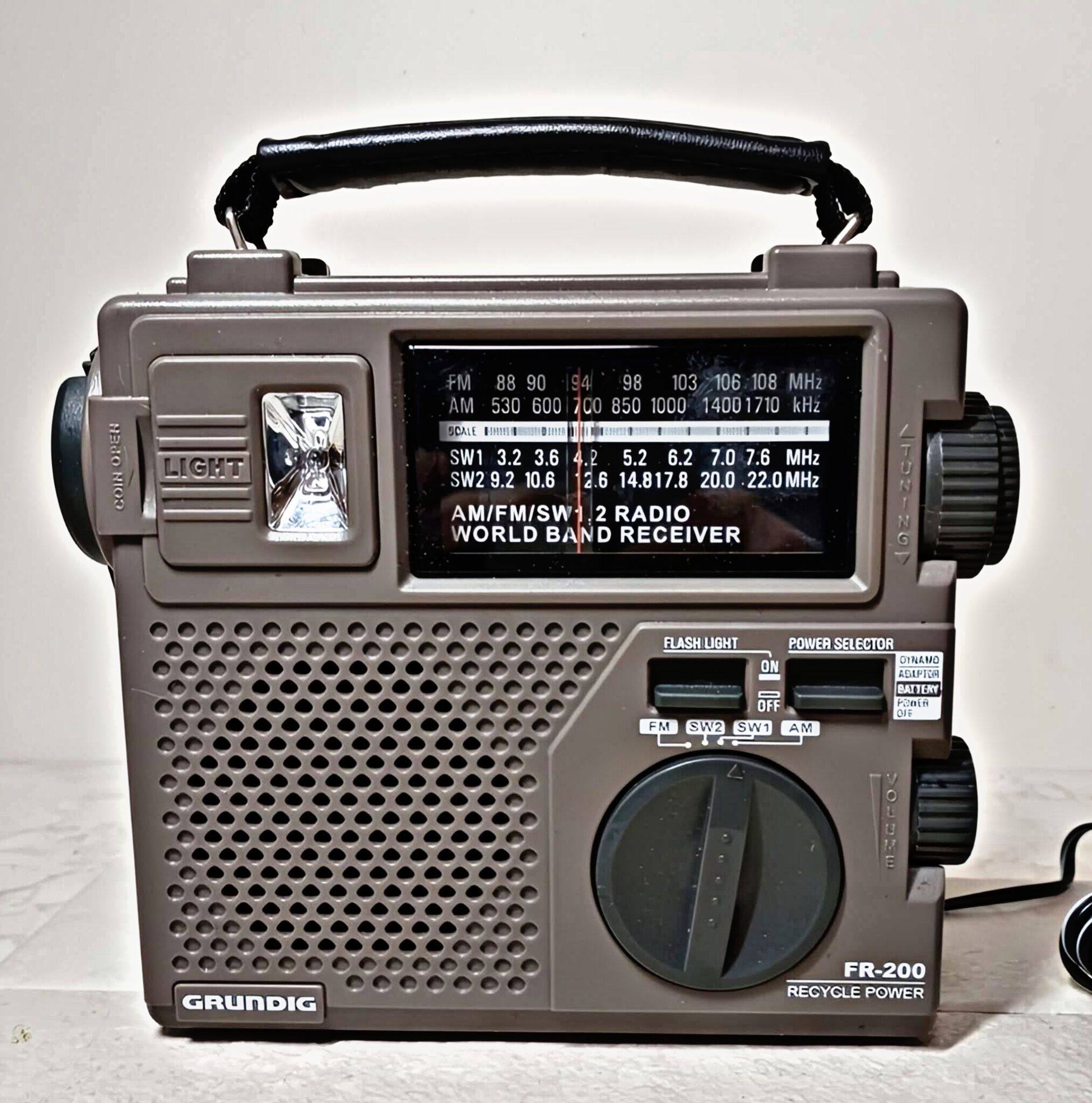 vintage - Sony CF-3800 radio cassette player.