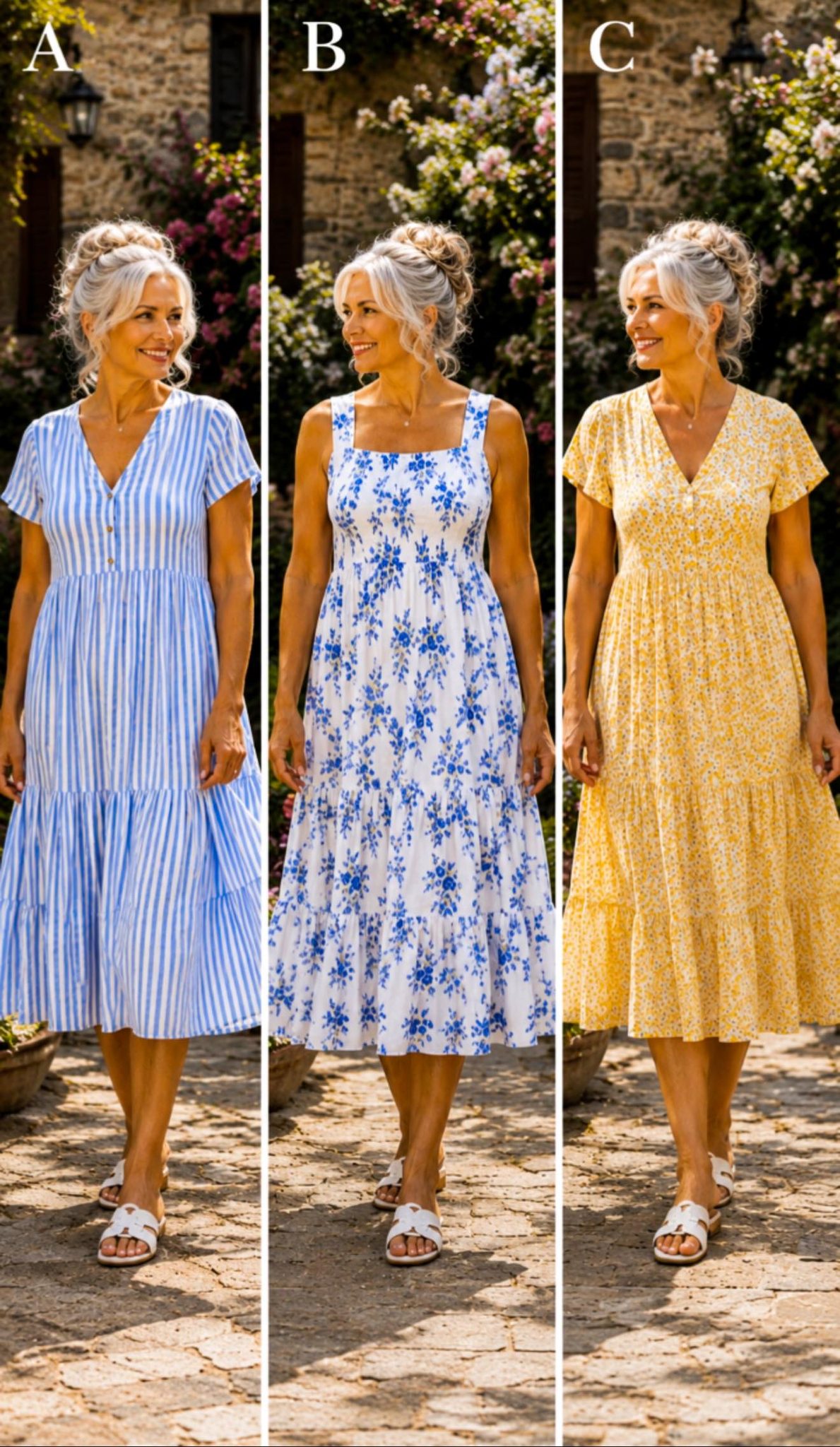 pretty ladies summer dresses in Style with These for Women Over 50 R6450050
