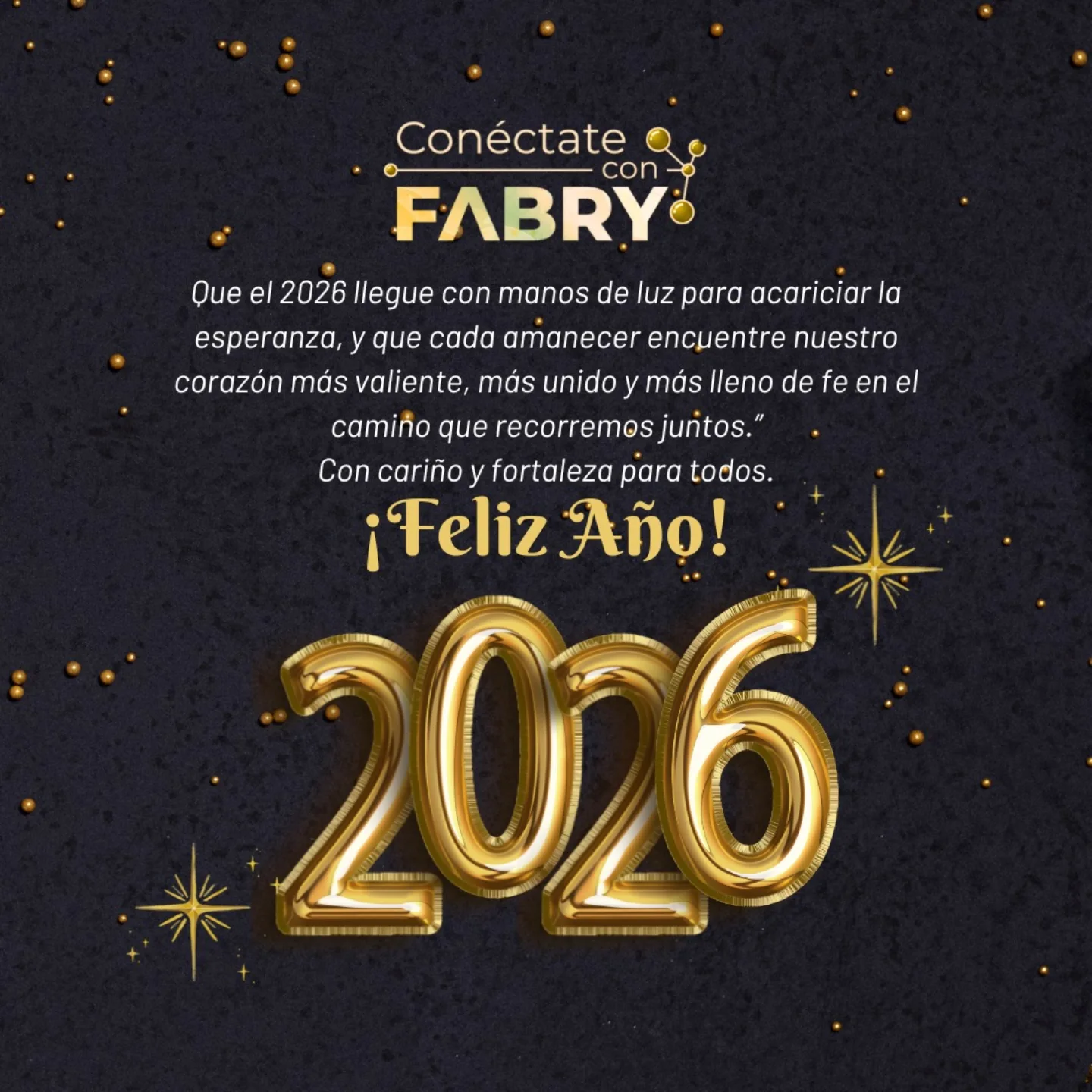 Conéctate - Que el 2026 llegue con manos de luz para acariciar la ...