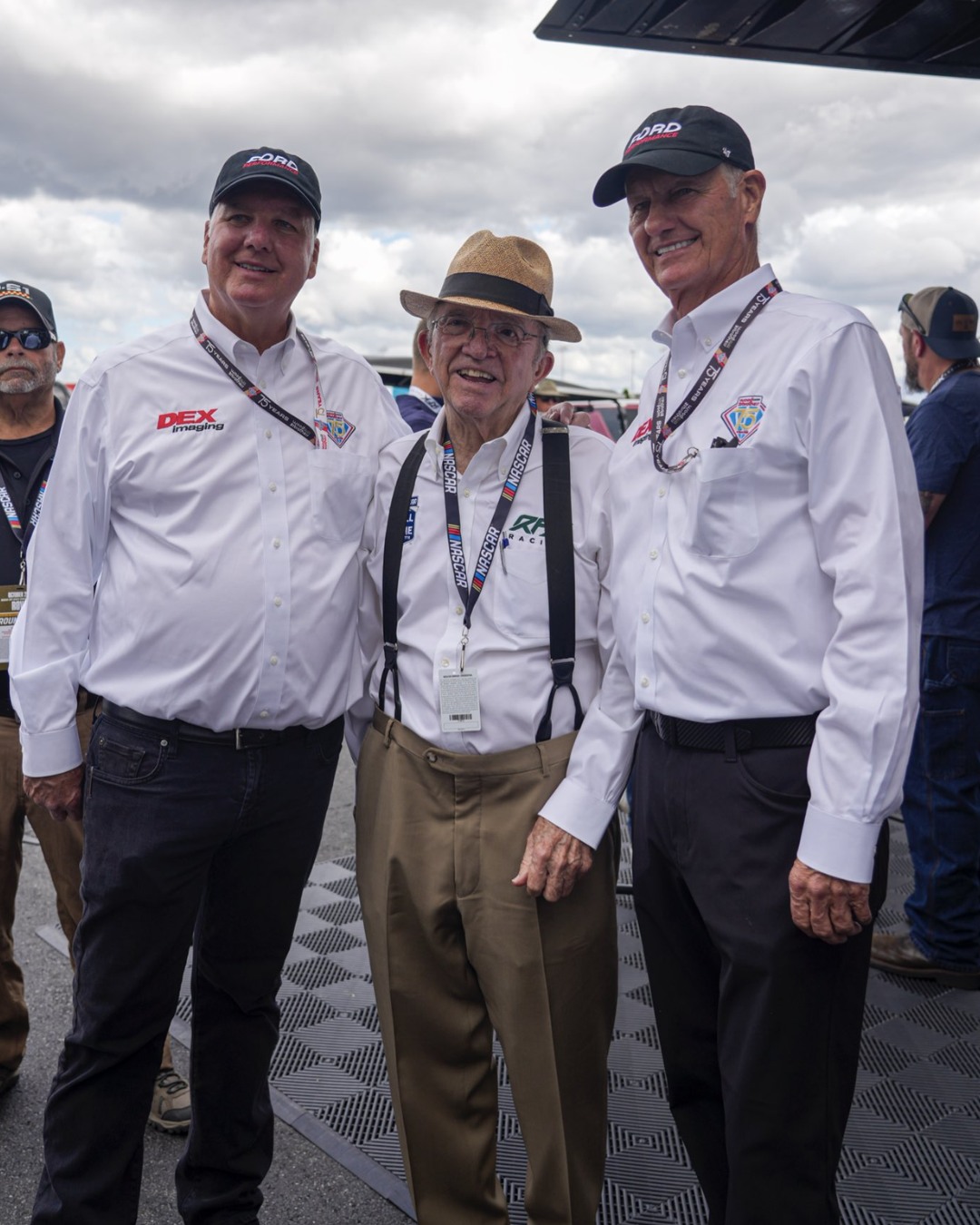 Racing Legends - Len Wood, Jack Roush, and Eddie Wood last... | Facebook
