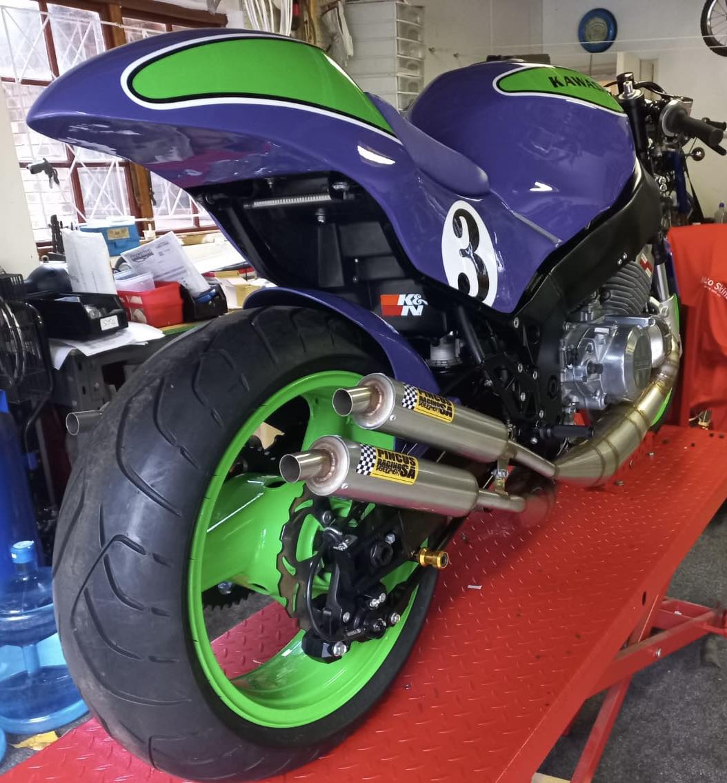 Kawasaki ZX7 with 750 triple engine for sale