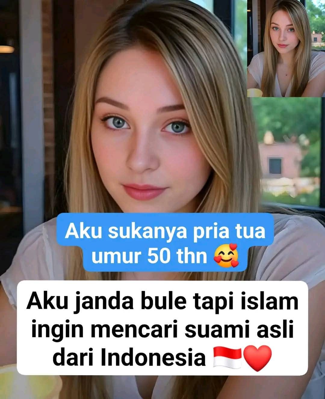 RICA - Aku seorang janda asli Rusia aku sudah lama tingal di Indonesia ...