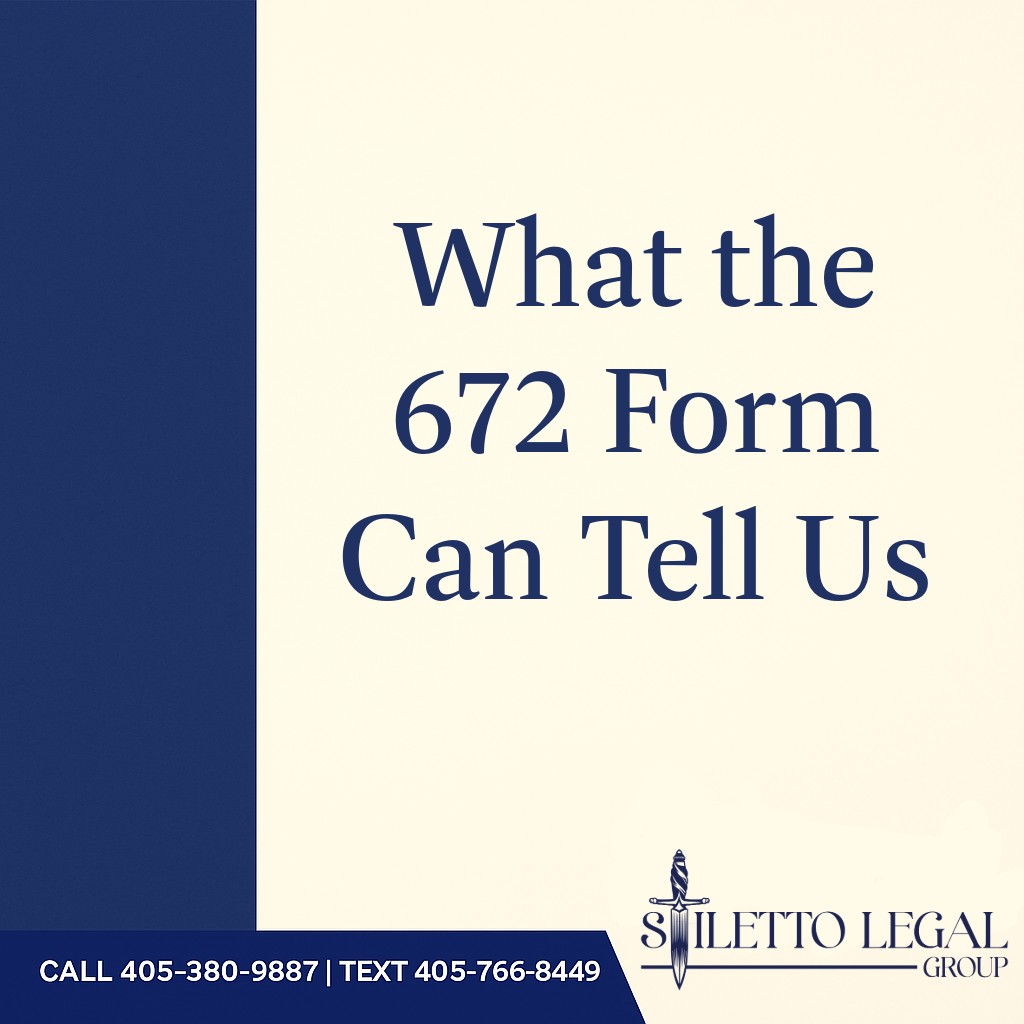 The 672 Form lists who was at the... - Stiletto Legal Group | Facebook