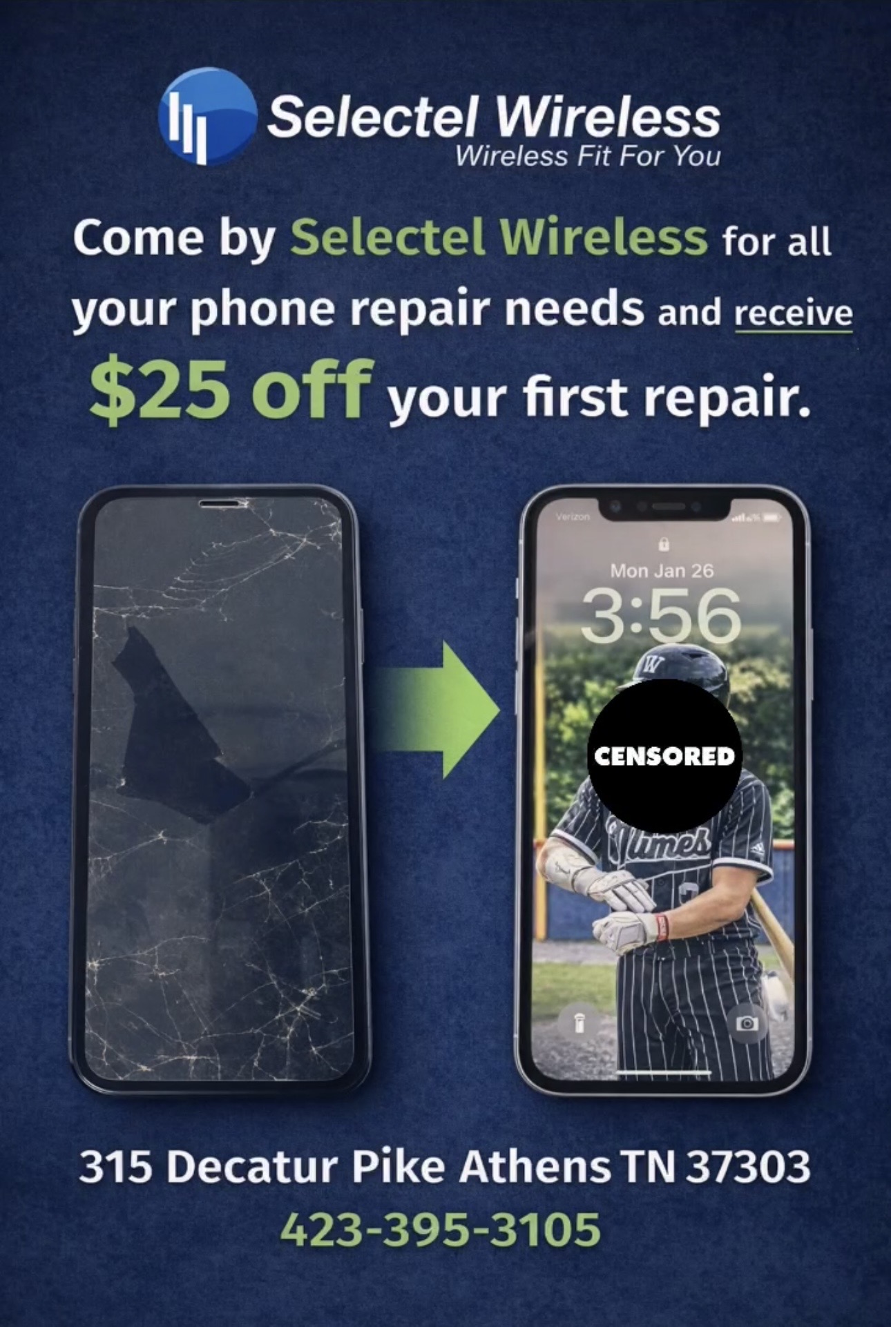 Selectel Wireless - Athens, TN | Athens TN