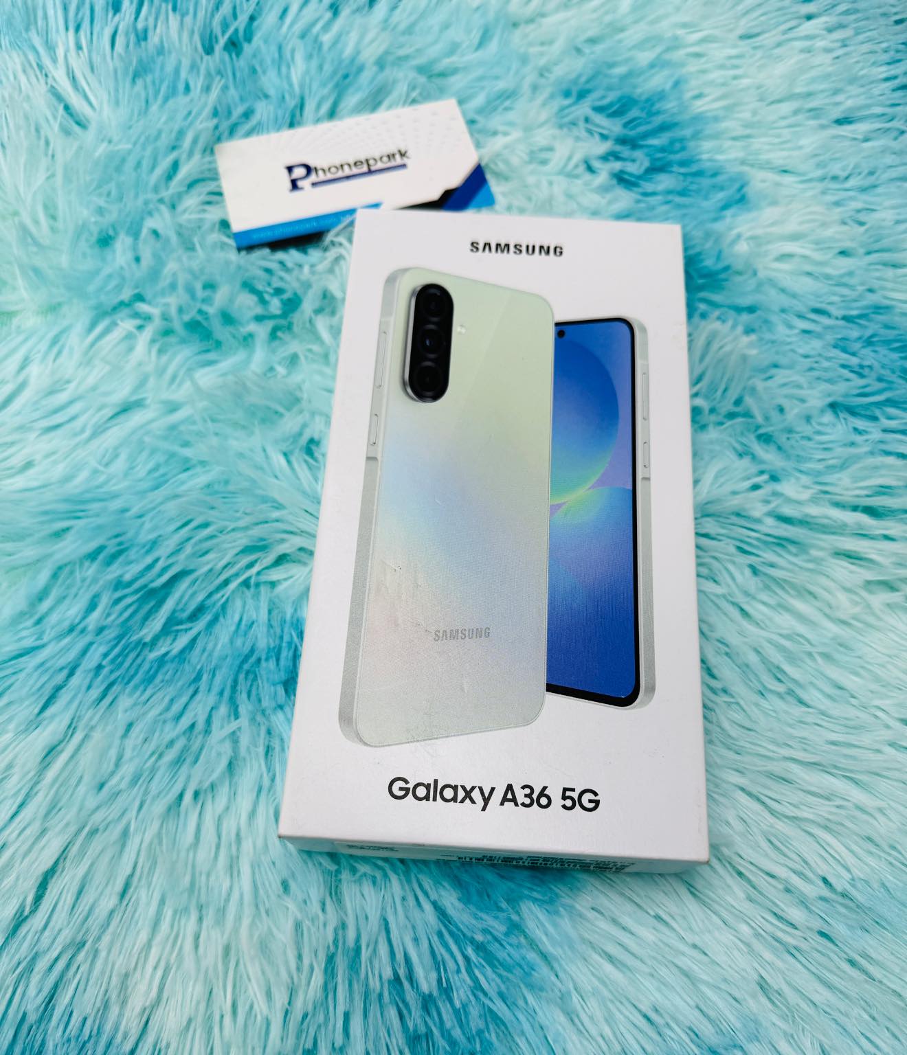 ? Samsung A36 5G (12/256GB) ? 38,000 Tk ? Awesome Lime 