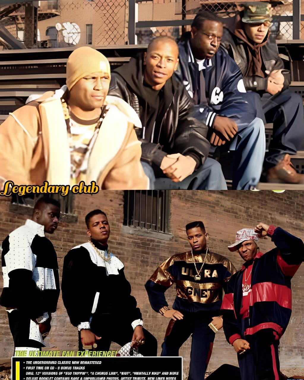 The Ultramagnetic MCs, a hip hop group from the Bronx, New York