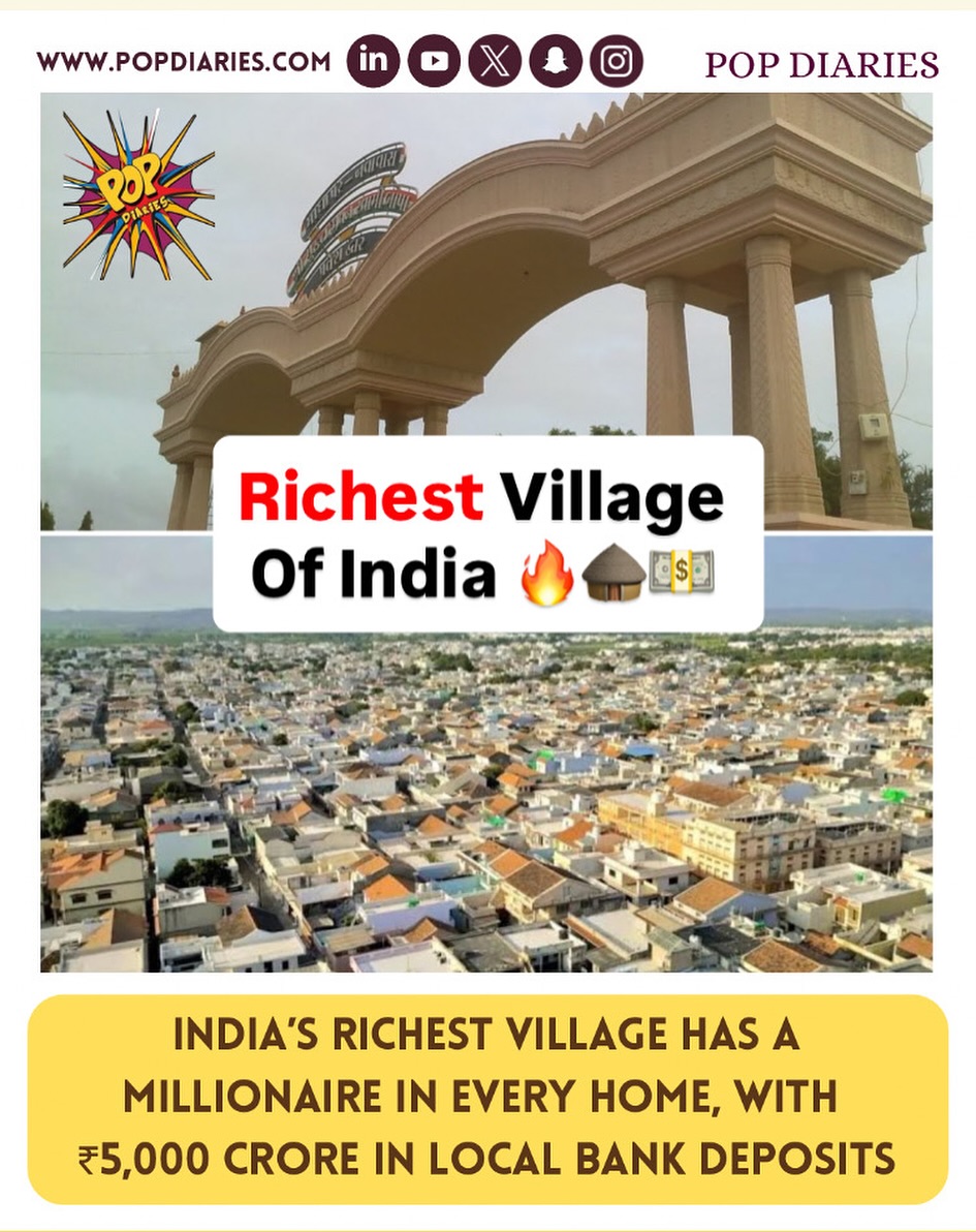 POP - India’s richest village in Madhapur, Gujarat is home to ...
