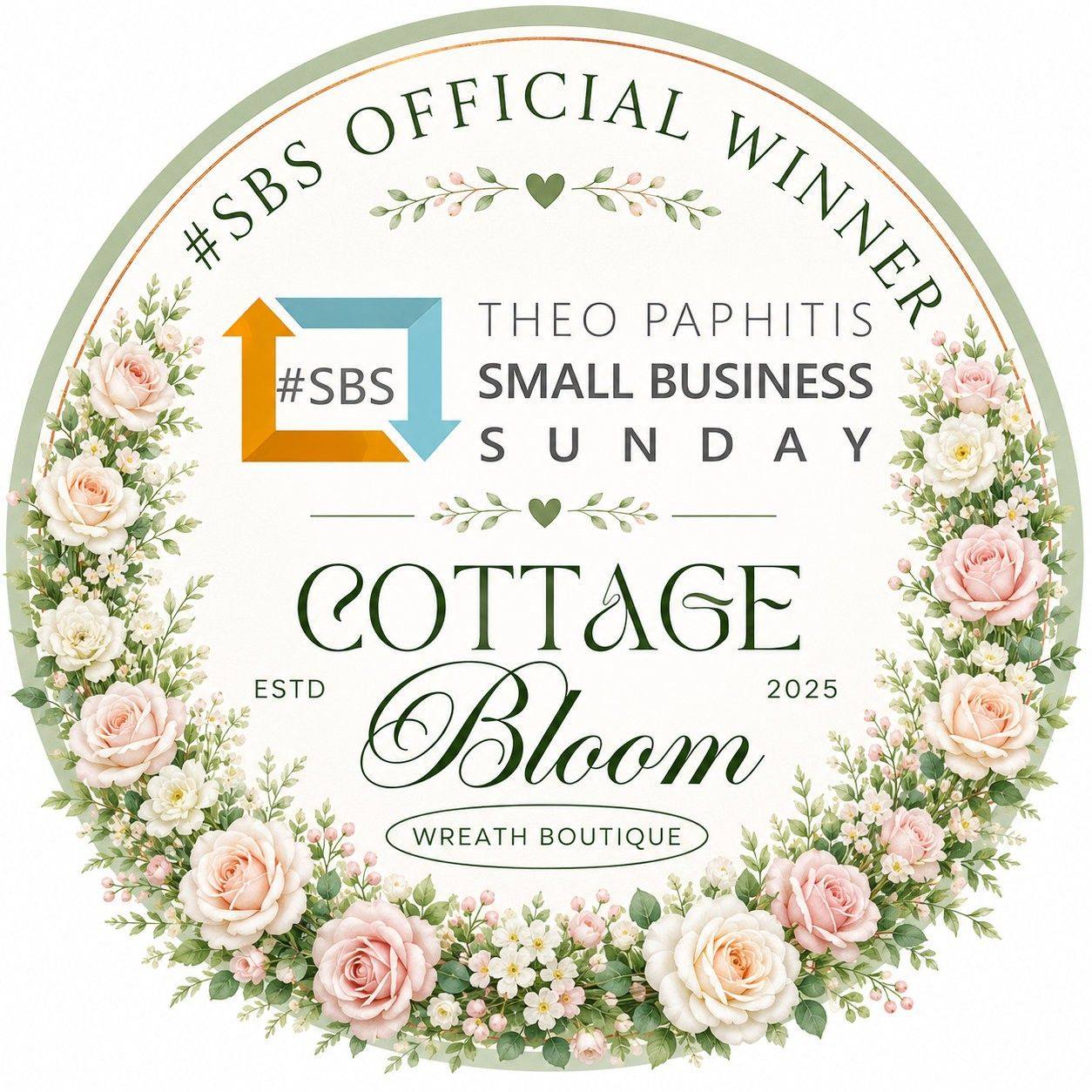 🌸 A cottage garden in full bloom, a welcoming front door, and a ...