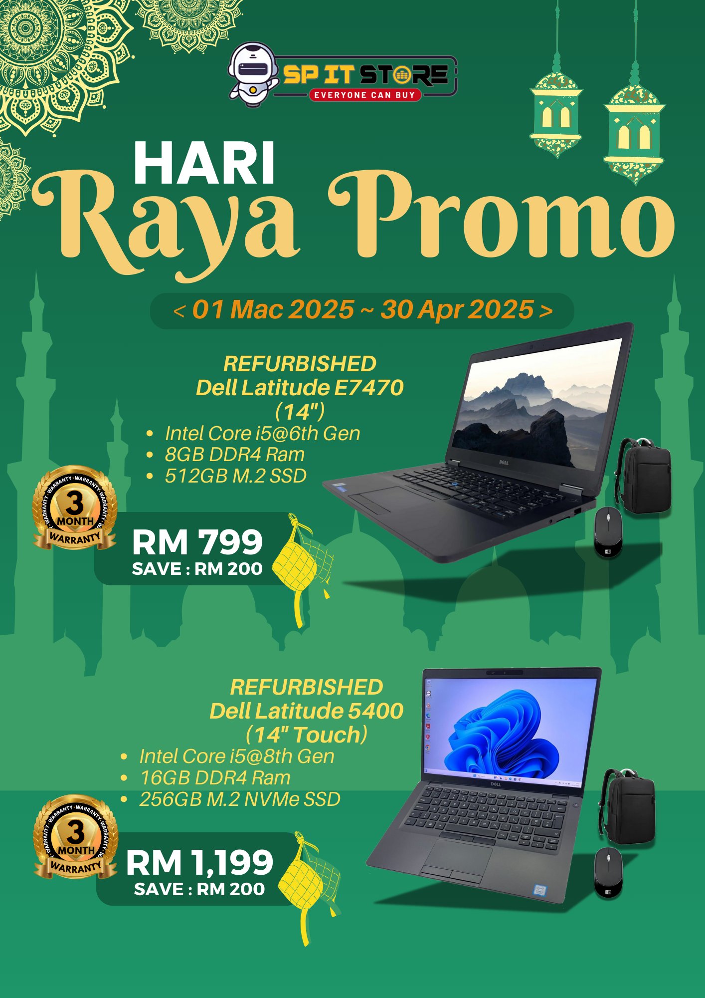 2025 Hari Raya Offer for... - SP It Store-Everyone Can Buy | Facebook