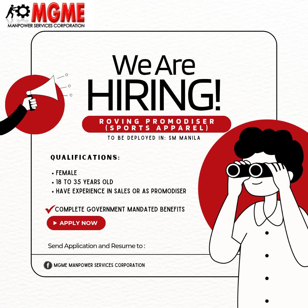 PROMODISER/MERCHANDISER JOB HIRING | Facebook