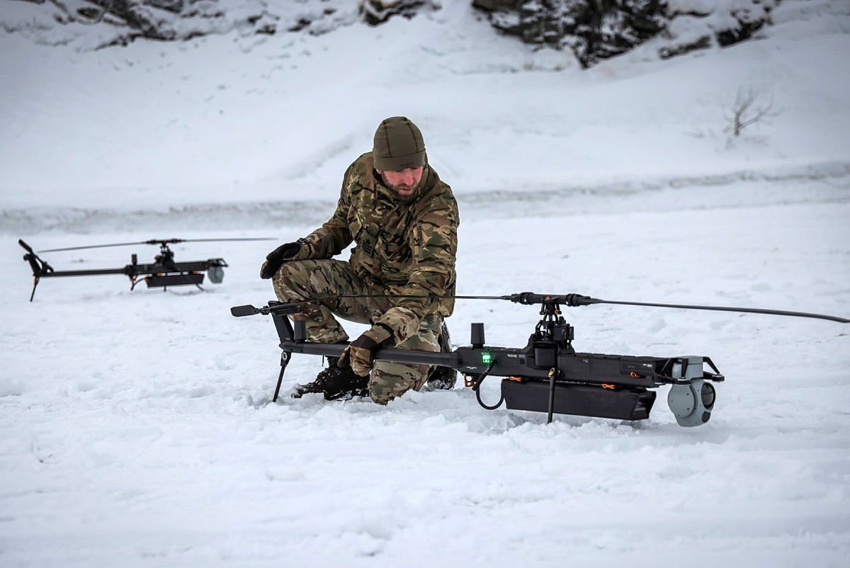 Think - A Commando recovers a Ghost Drone after operation. The Ghost is ...