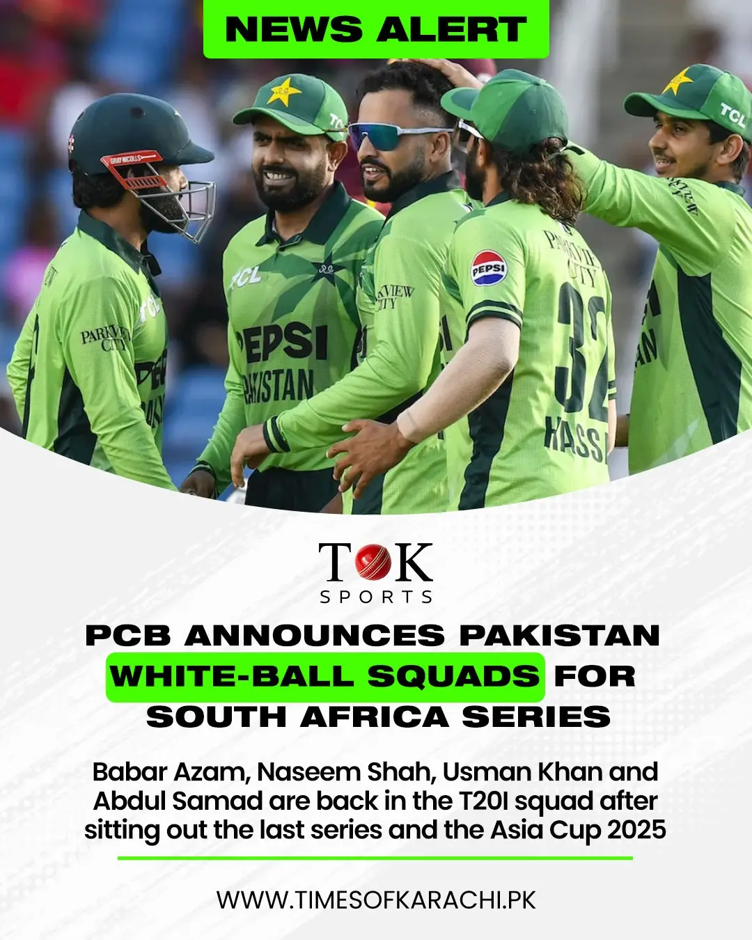 TOK Sports - The Pakistan Cricket Board has announced a... | Facebook