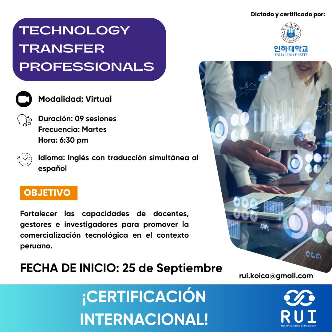 Red - 🚀 ¡Potencia la Transferencia Tecnológica en tu institución con el ...