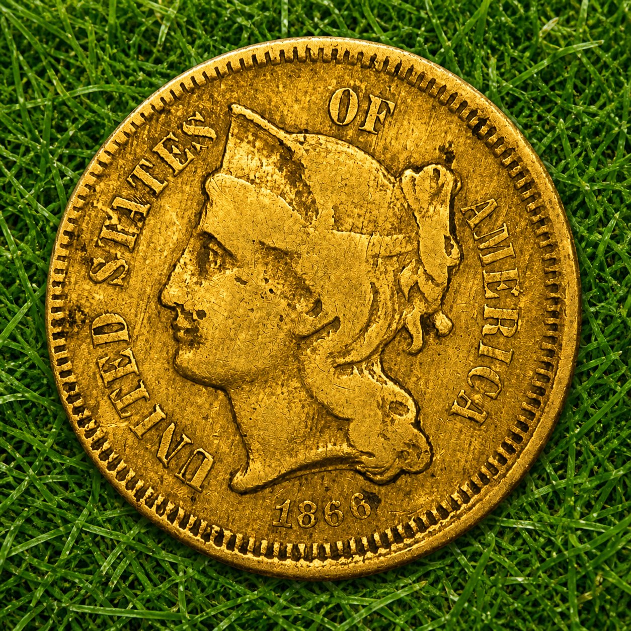 The 1866 3 Cent Nickel holds an important place in early American
