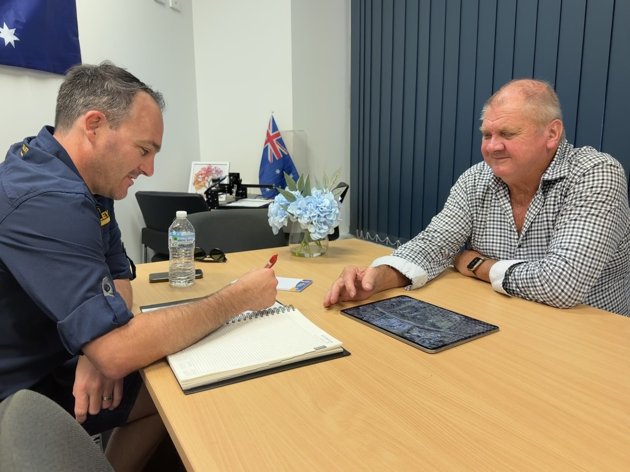 Great to catch up with Cr Jason Colley... - Russell Field MP | Facebook