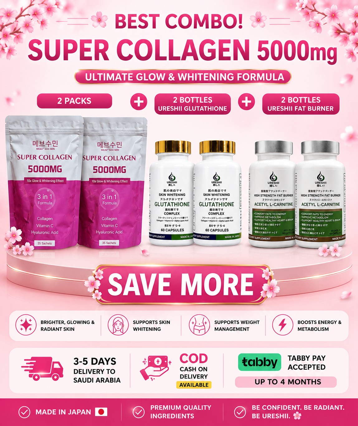 ureshii glutathione Buy Now, Pay Later Using TABBY !!! Up to 70% Discount Today! كريم مظهر مشرق ومتجانس Qty:1 vial BPC-157 - DrWell