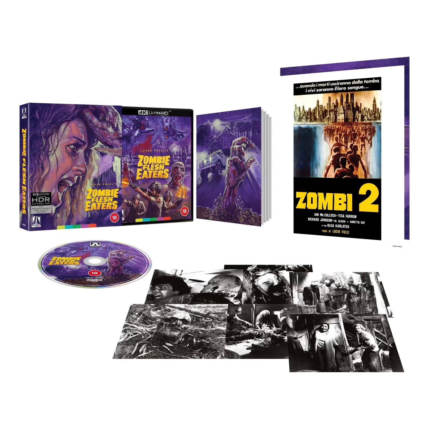 Zombi 2 25th anniversary edition with signed poster
