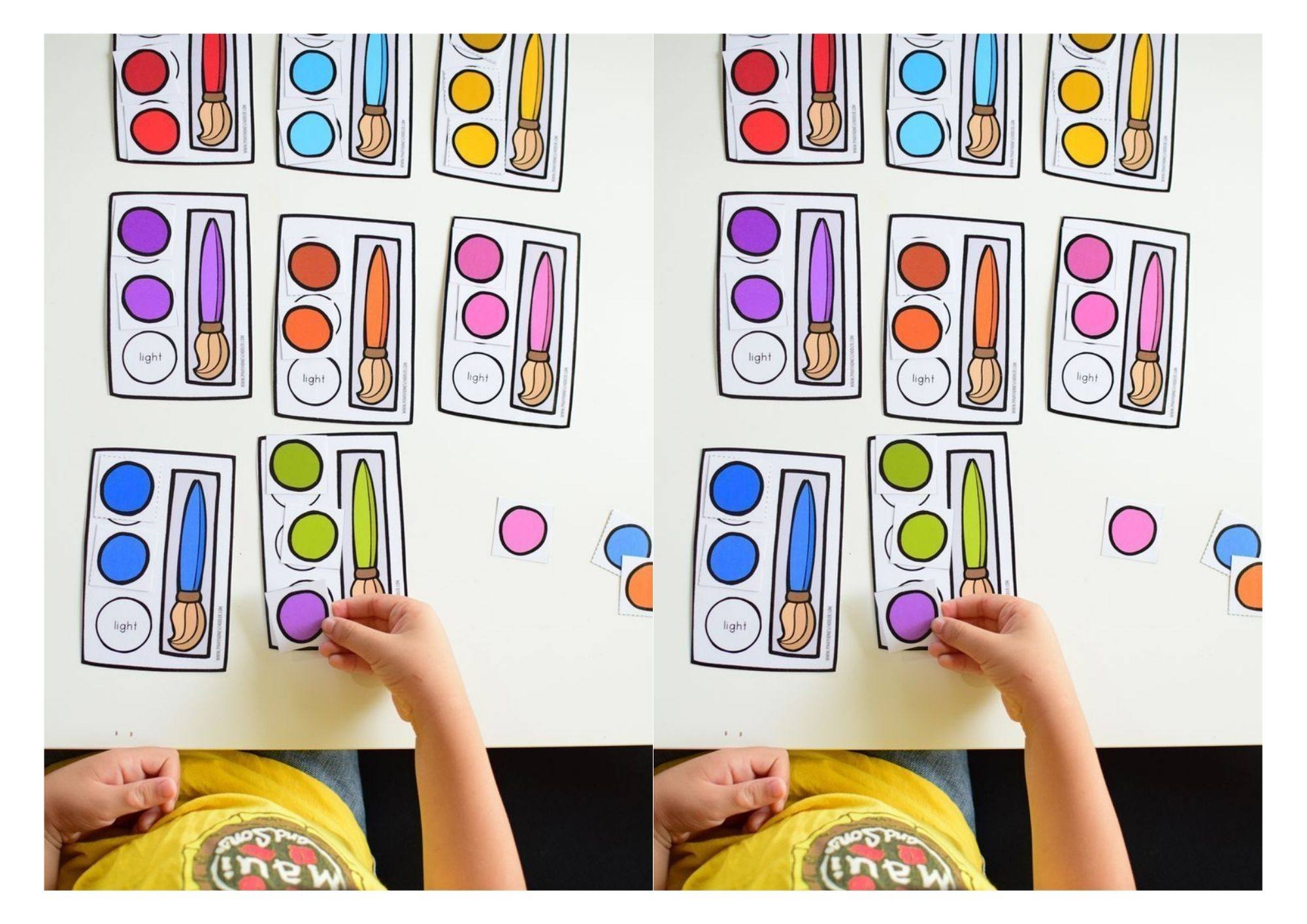 Vivid Creation - 🎨🌈 Color Matching Fun! 🌈🎨 Learning colors... | Facebook