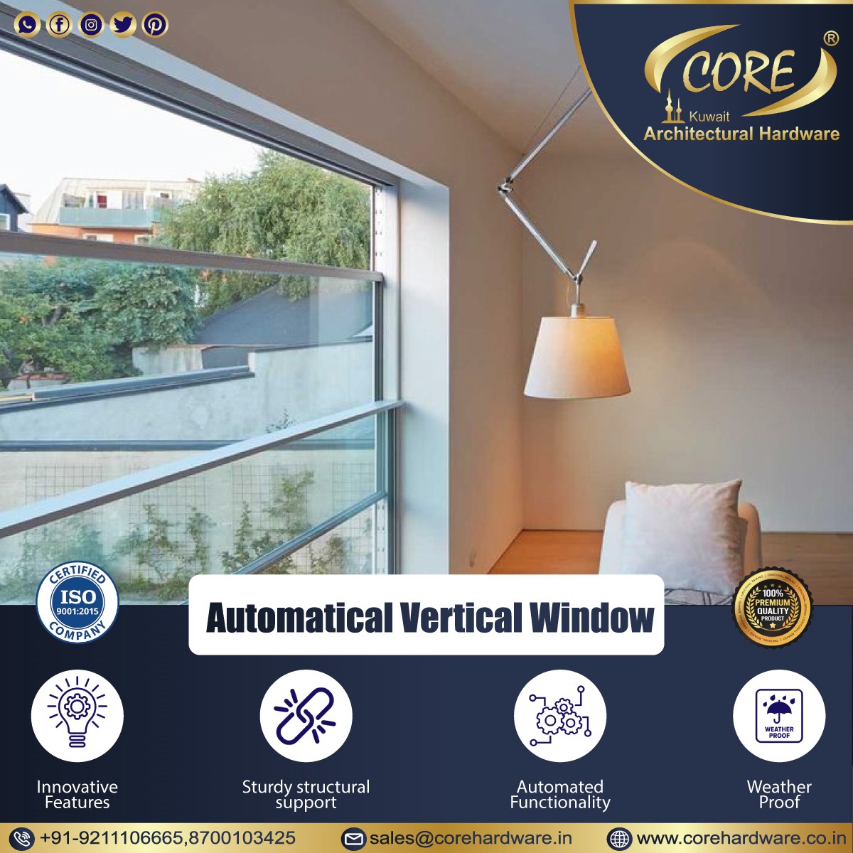 Core Architectural Hardware Kuwait - Introducing Core's Automatic ...