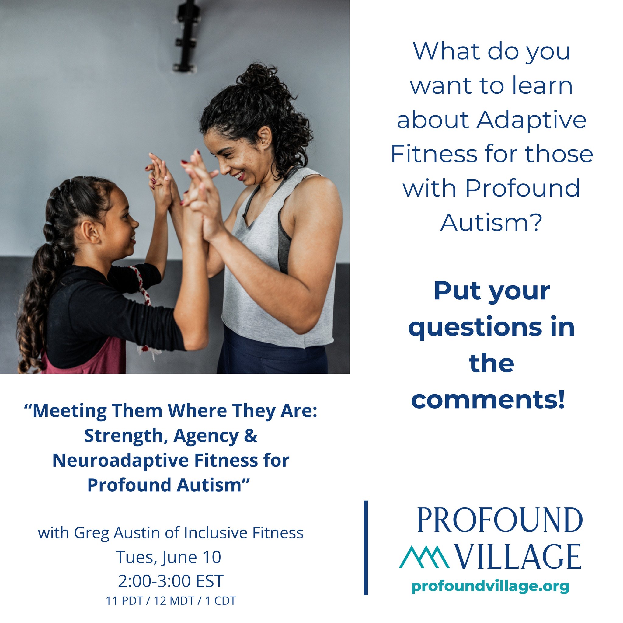 Profound Autism Summit | Facebook