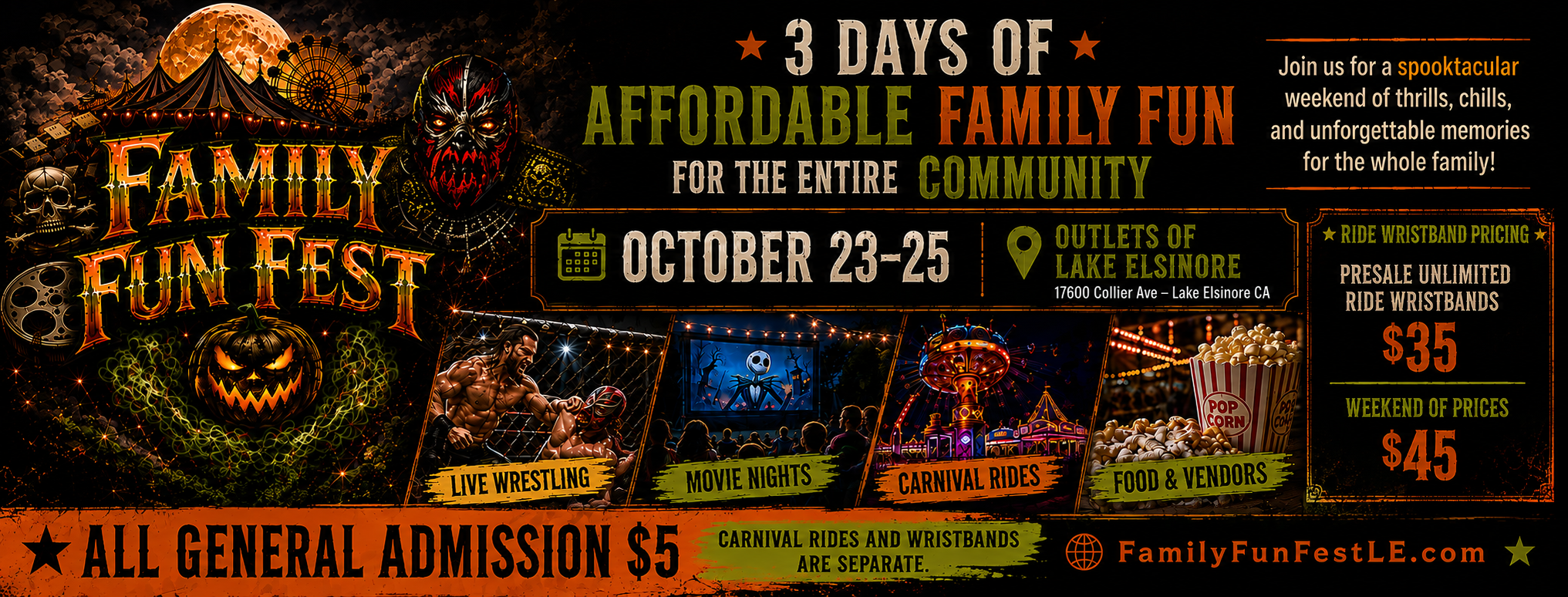Riverside County Carnival & Events | Lake Elsinore CA