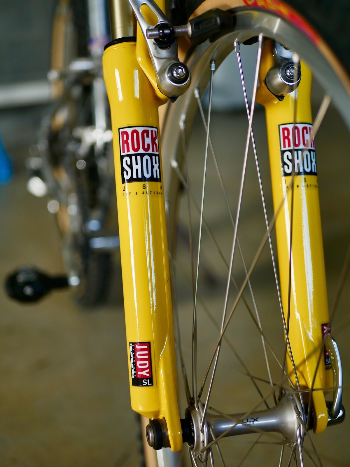 Another one saved from the fire, Rock Shox Judy SL 1995 1 1/8 
