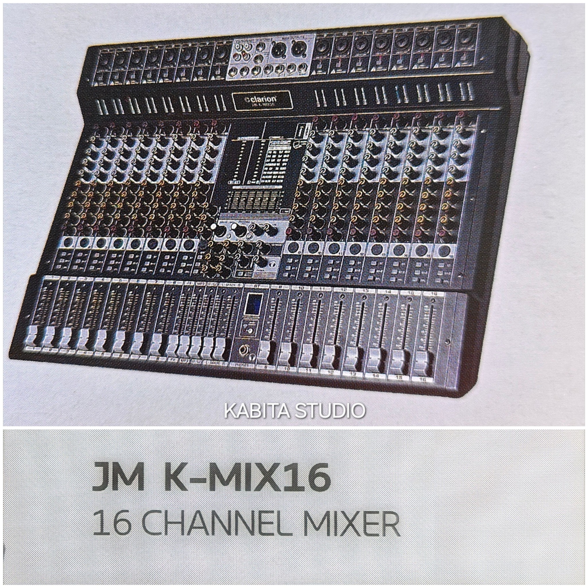 CLARION JM K-MIX16 16 CHANNEL MIXER 👍❤️ #clarion #clarionmixer