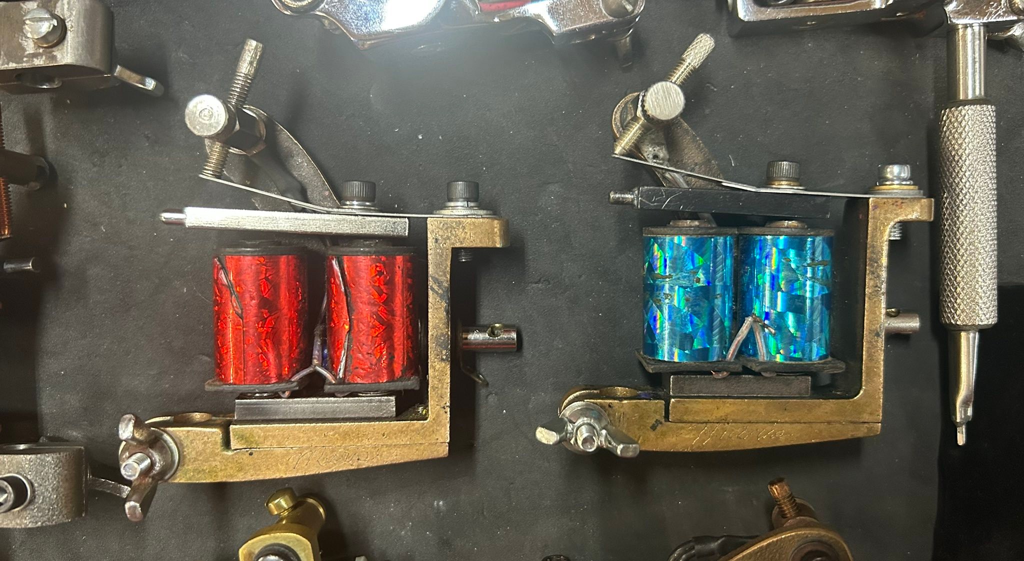 History of old coastal tattoo machines