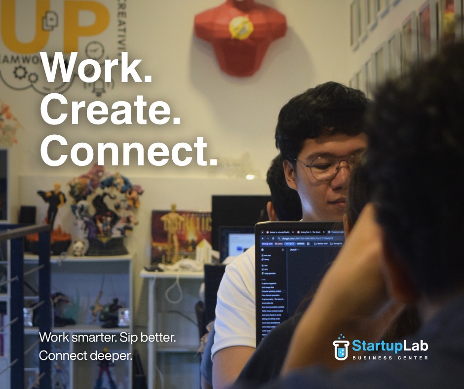 💡 Work. Create. Connect.... - Startuplab Business Center | Facebook