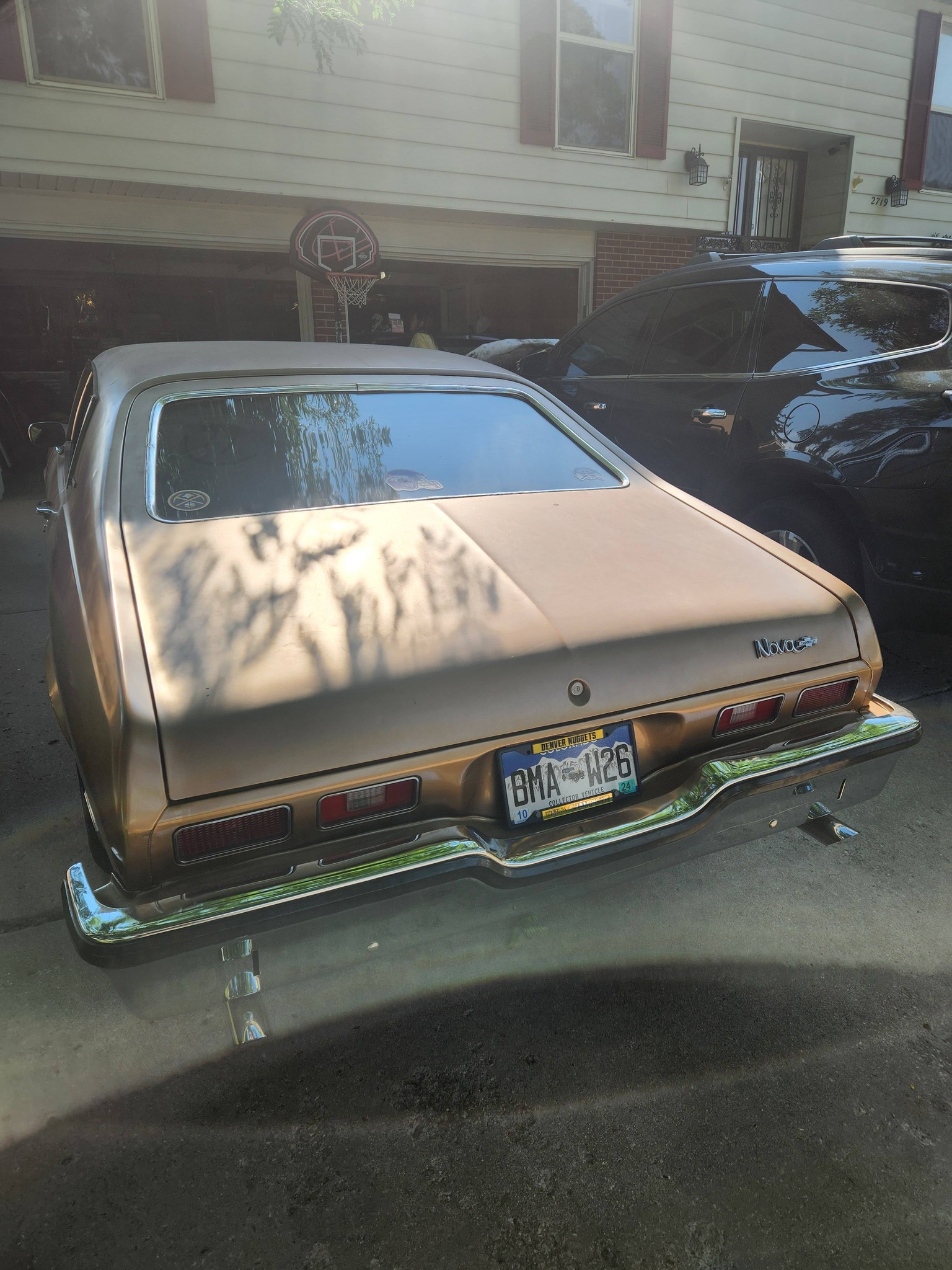 Officially in for car surgery and complete paint 73 hatchback yay!