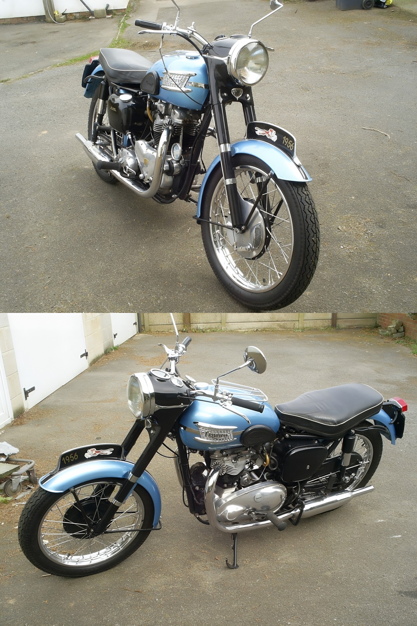 Gorgeous 1958 Triumph T110 by Angry Monkey Motorcycles