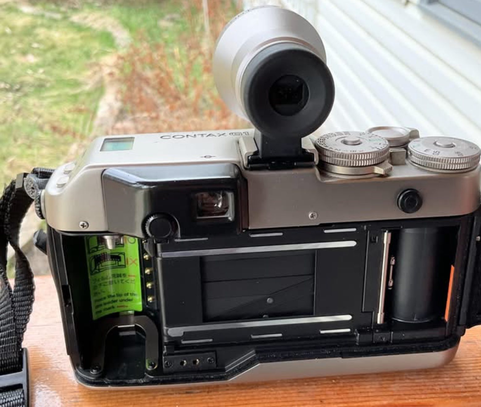 Kyocera Contax G2 with Carl Zeiss Hologon 8/16 lens
