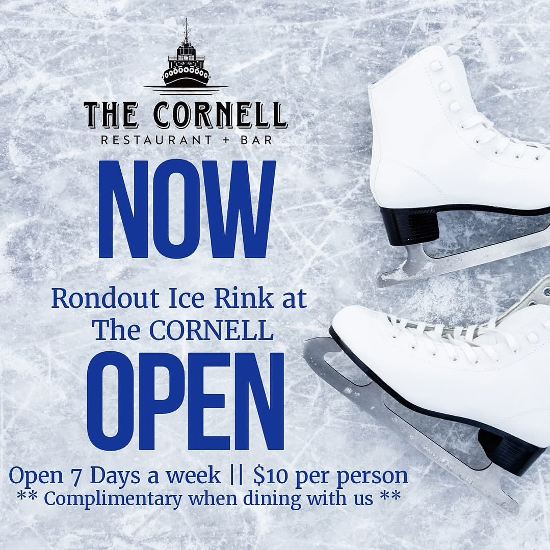 The Cornell - ️ The Rondout Ice Rink is OPEN at The Cornell! ⛸️ Lace up ...