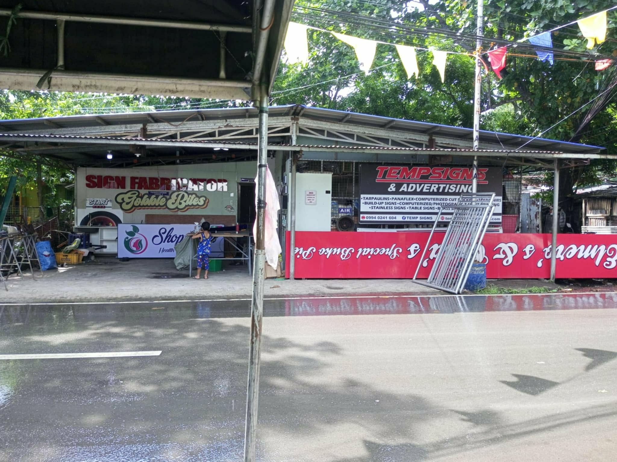 TEMP SIGNS | San Pablo City