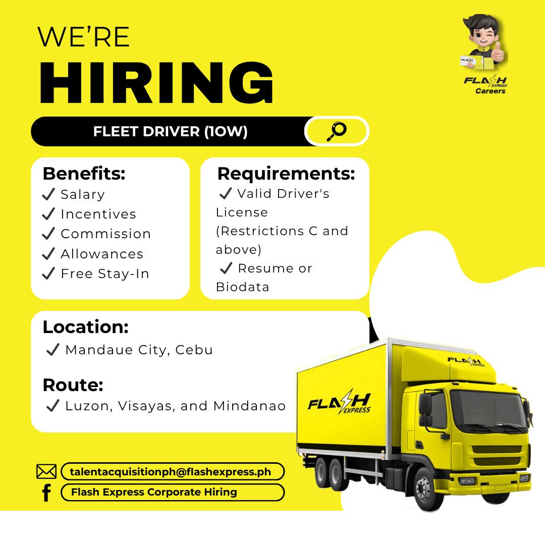 Flash Express Corporate Hiring | Taguig