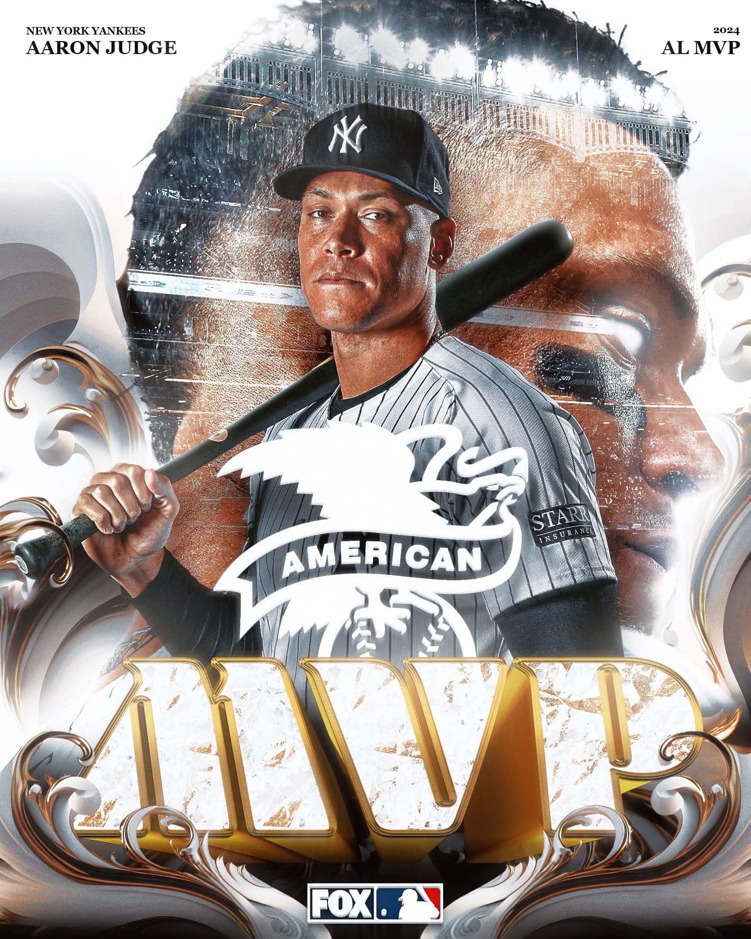 Aaron Judge. 2022 American League Most Valuable Player. Power 