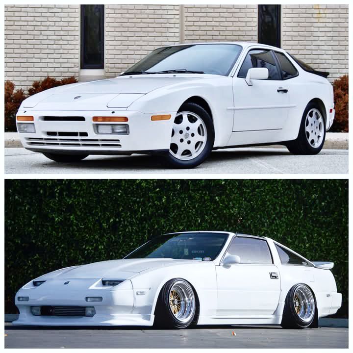 Battle time!! Porsche vs Nissan. 944 vs 300zx. Which one are you