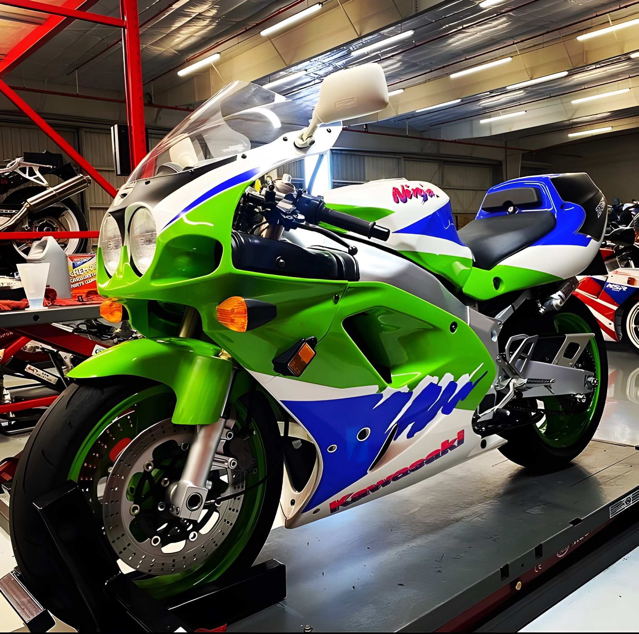 Kawasaki Ninja ZX-7R #kawasaki #ninja